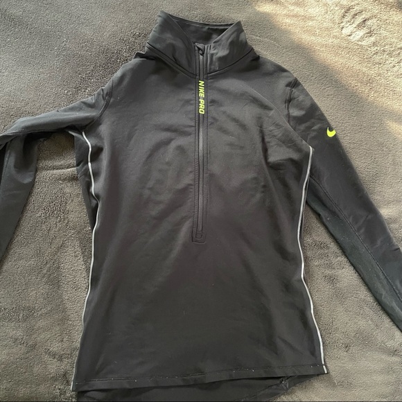 Nike Tops - Nike Pro half zip, Dri-Fit shirt